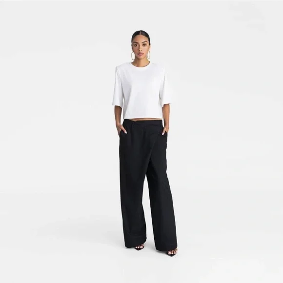 KBB by KAHLANA x Target 0 mid-Rise straight Leg The Classic trouser, Black - Picture 3 of 3